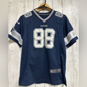 NFL Cowboys Navy and Silver JerseyYouth Size M 10/12